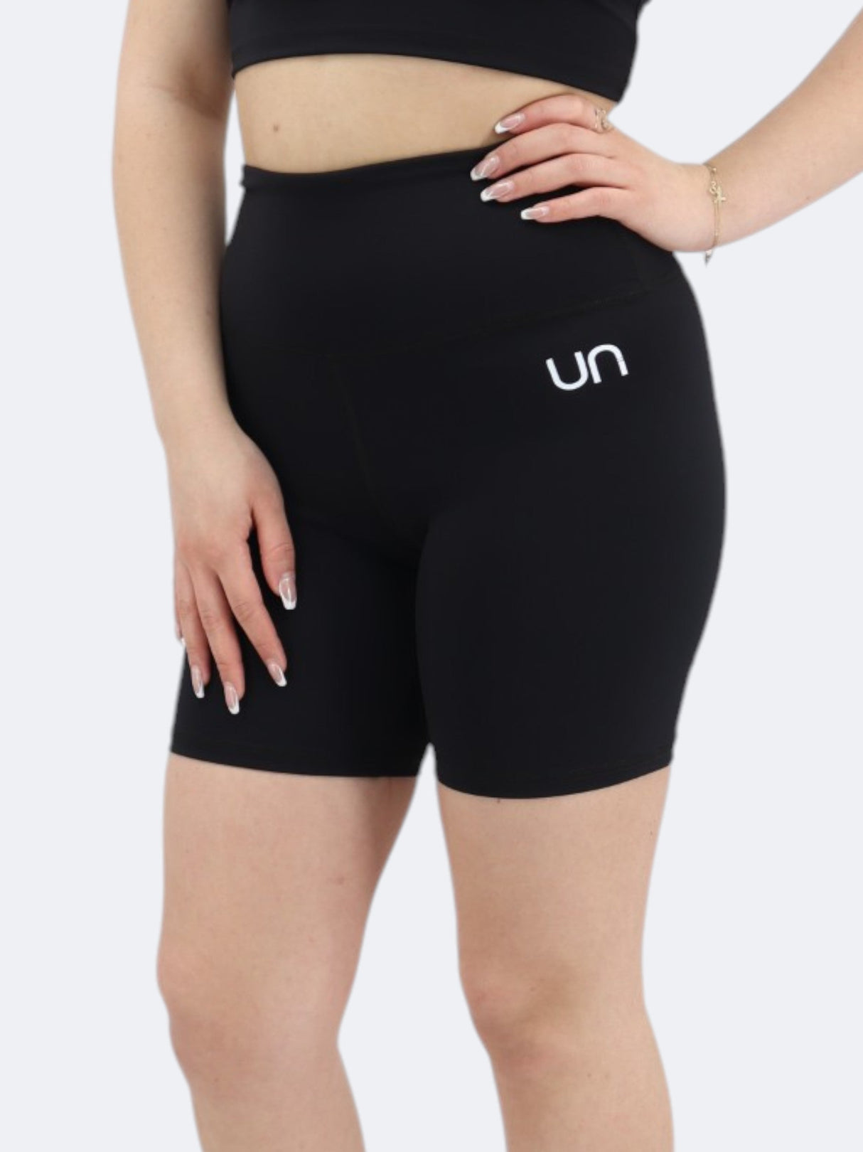 Women's Cropped Short Legging,Black