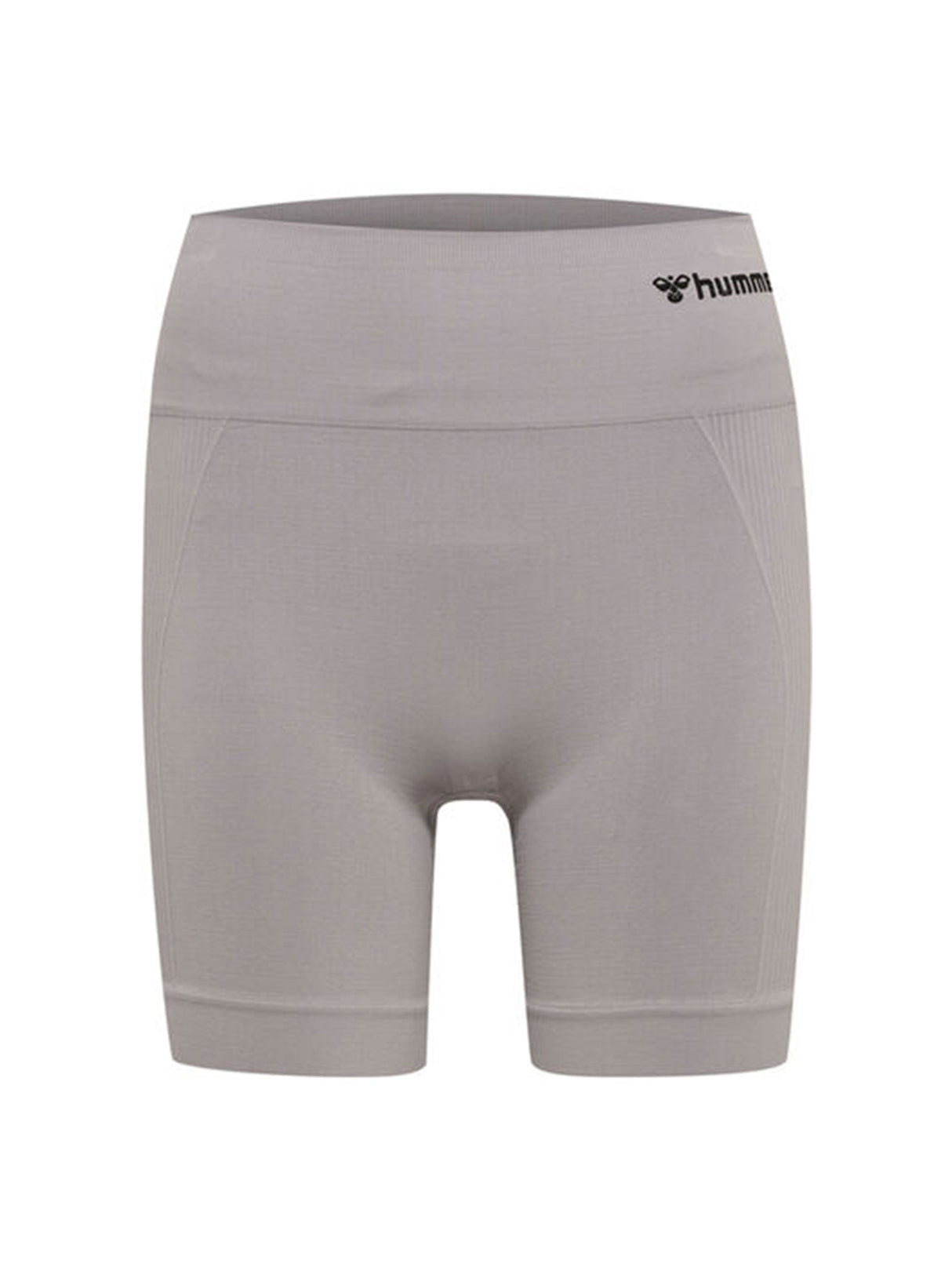 Image for Women's Brand Logo Embroidered Biker Short,Light Grey