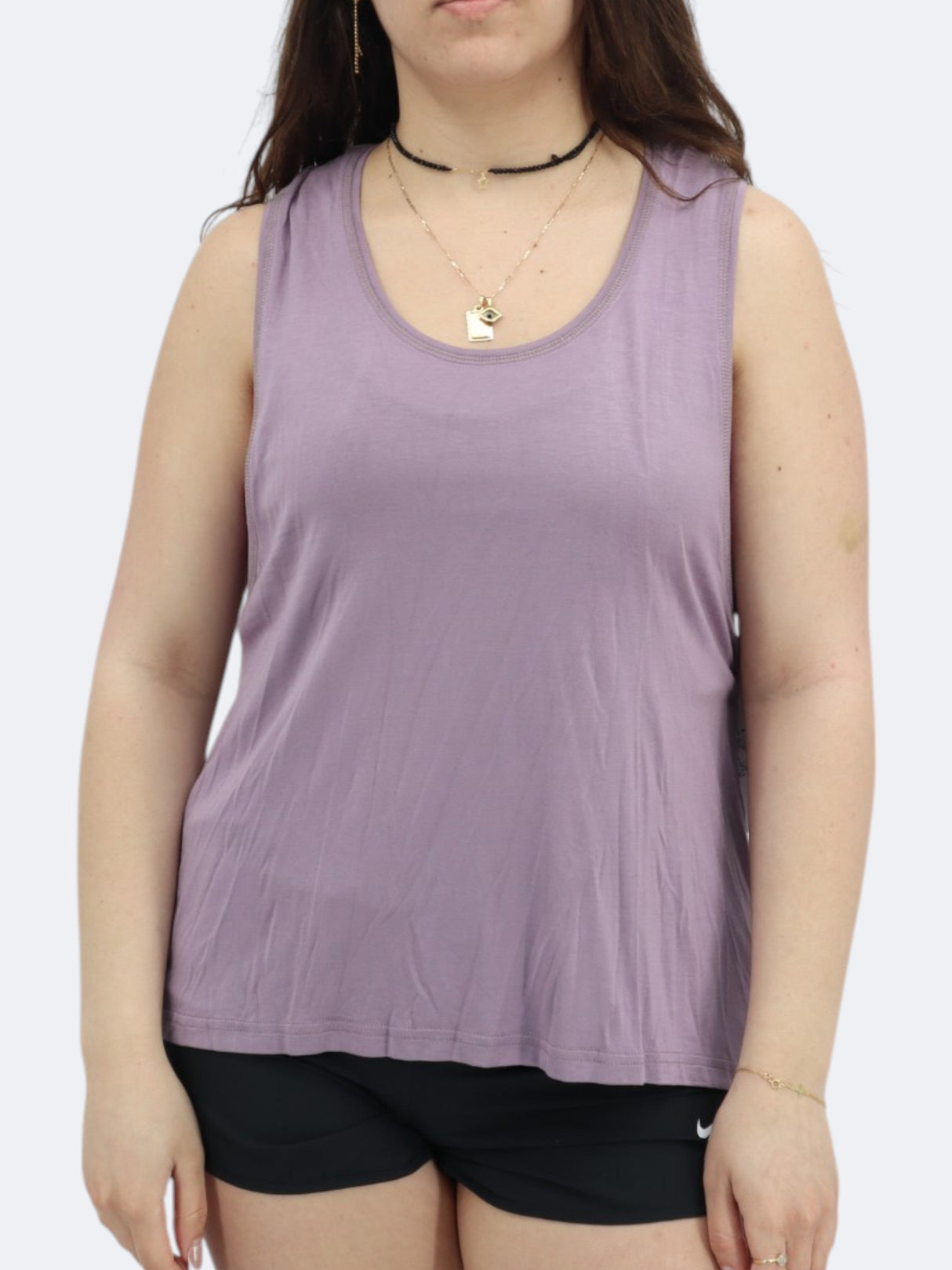 Women's Plain Tank Top,Purple