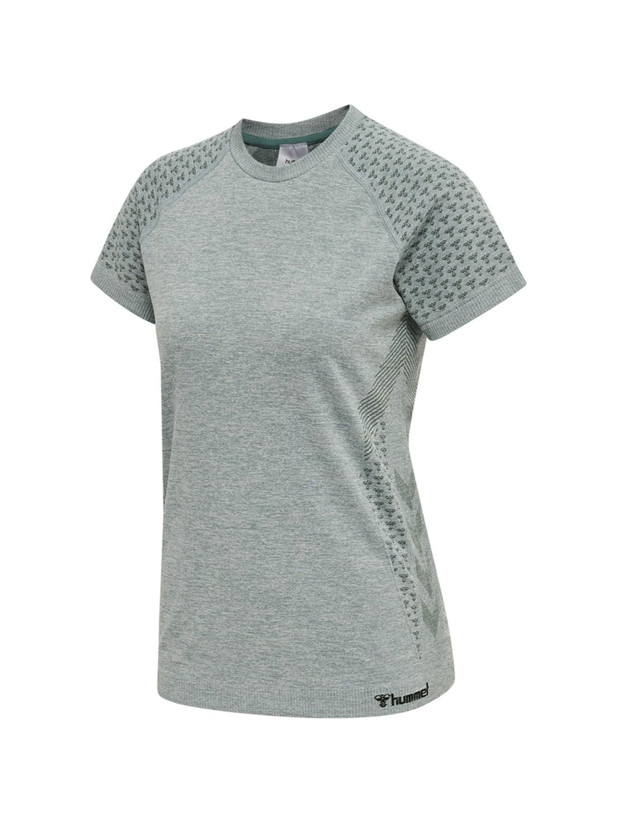 Women's Printed Sports T-Shirt,Light Green