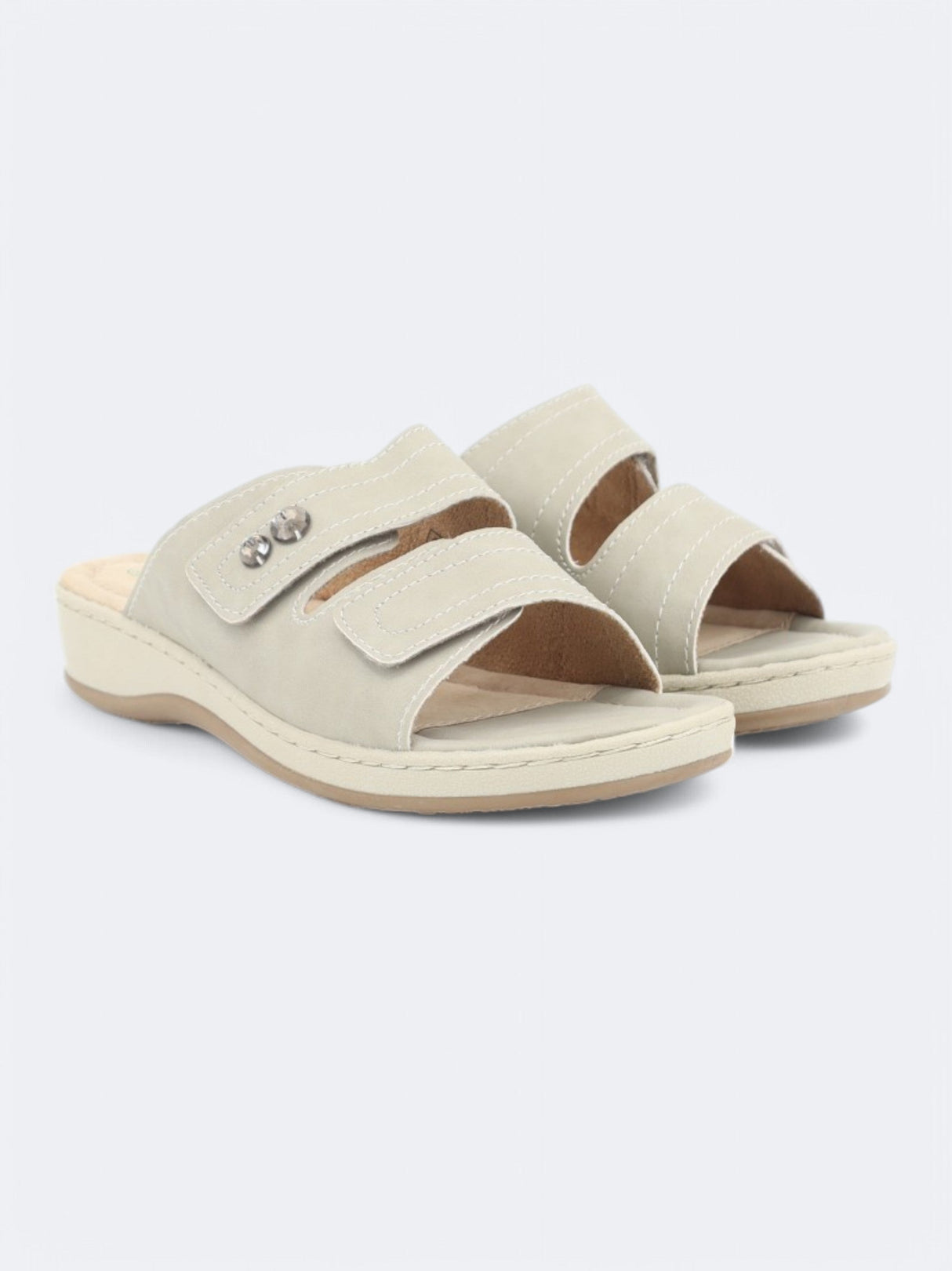 Women's Embellished Sandals,Grey