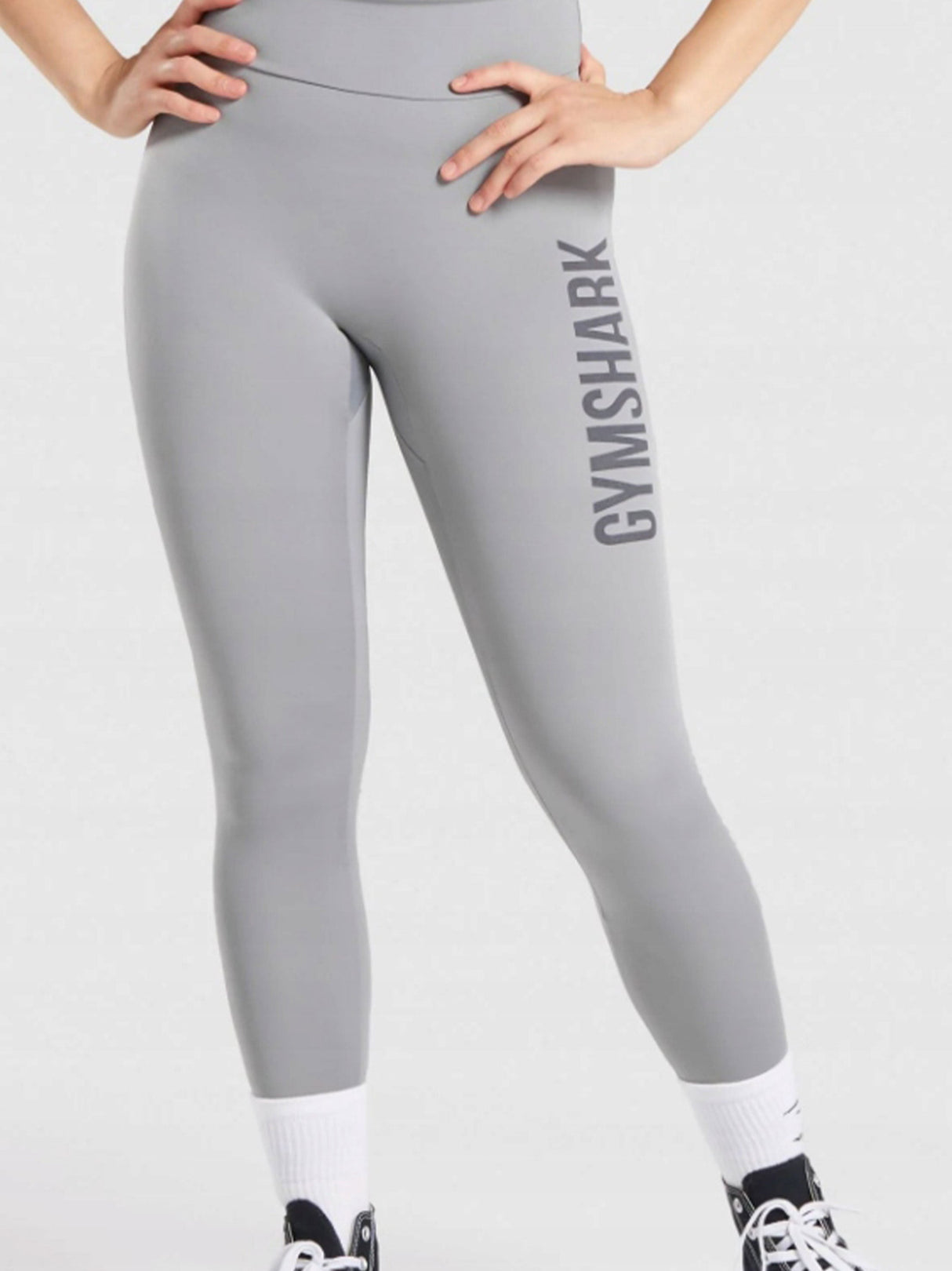 Women's Printed Leggings,Grey