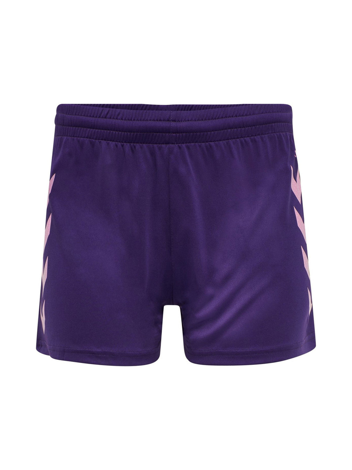 Women's Printed Sports Shorts,Purple