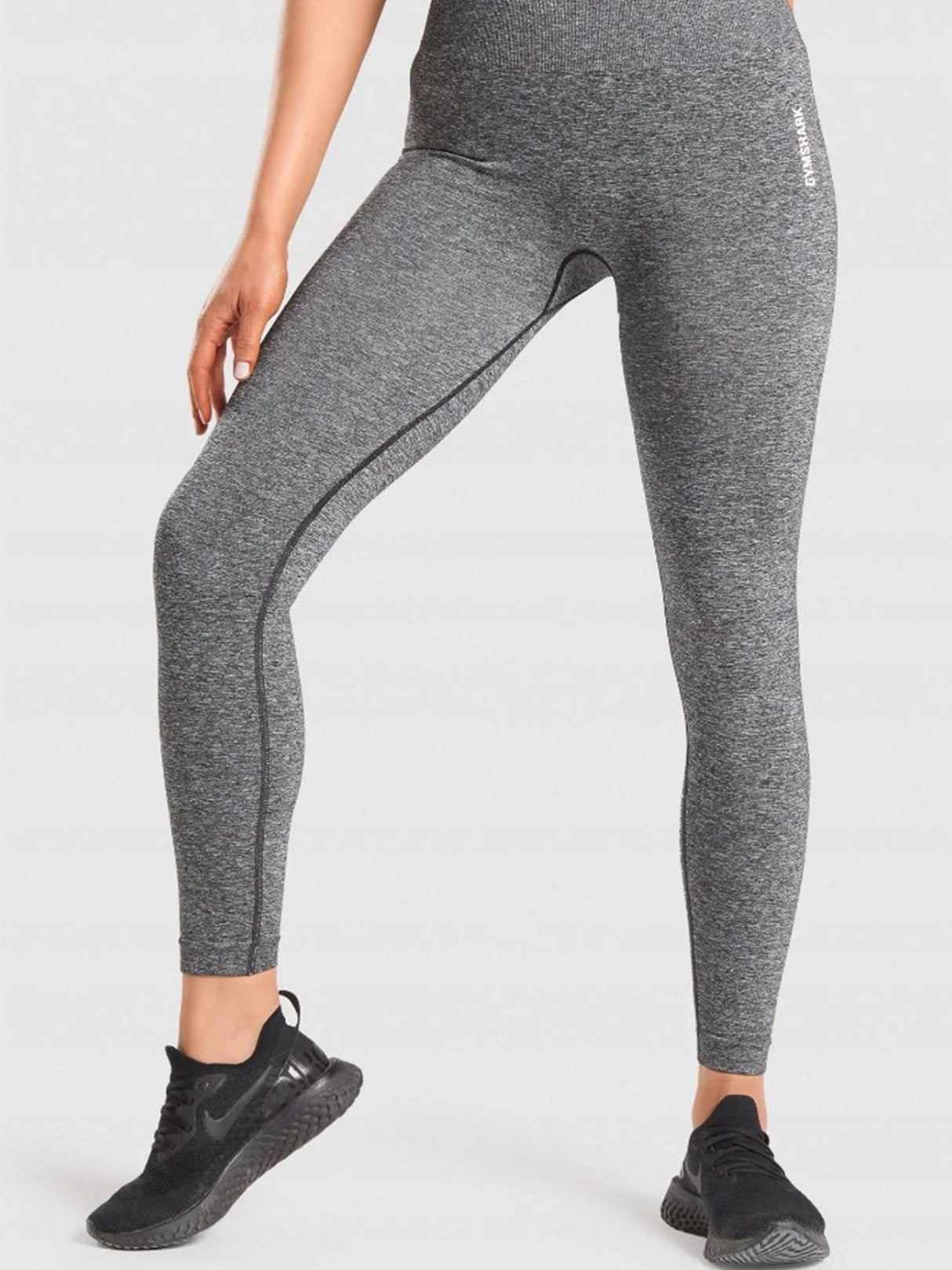 Women's Printed Leggings,Grey