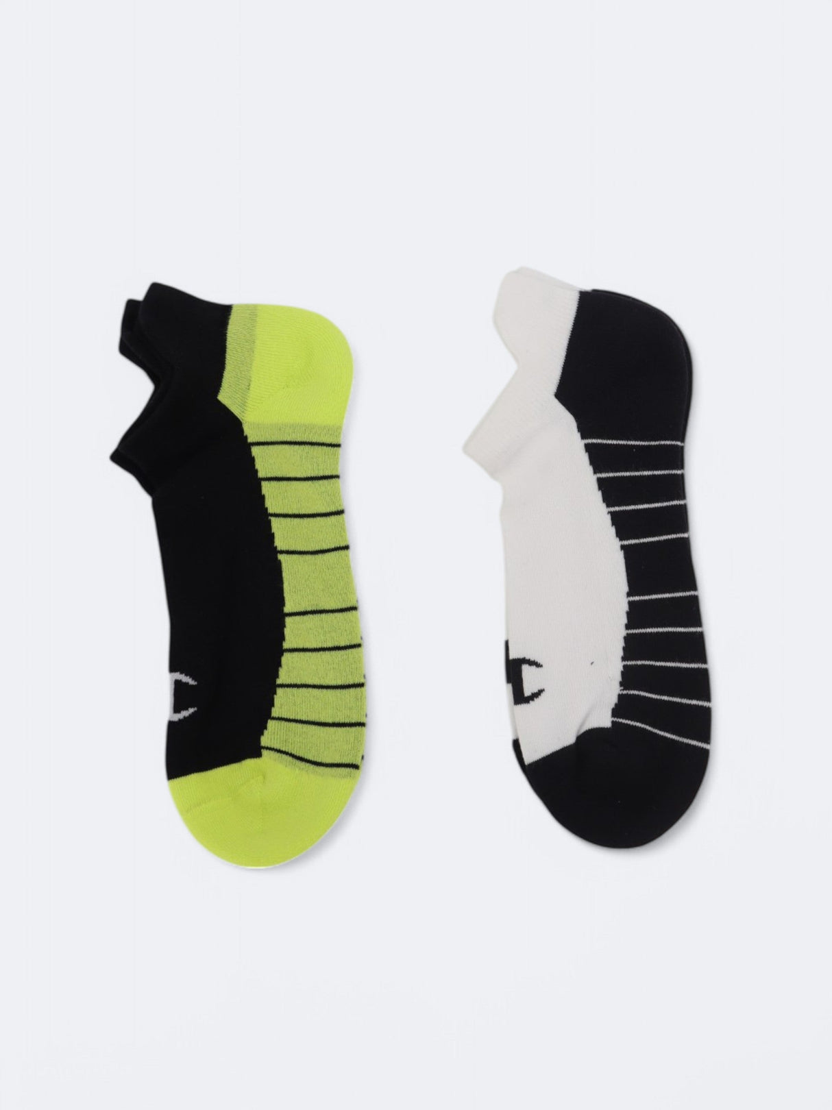 Women's 2 Pairs Striped Socks,Multi