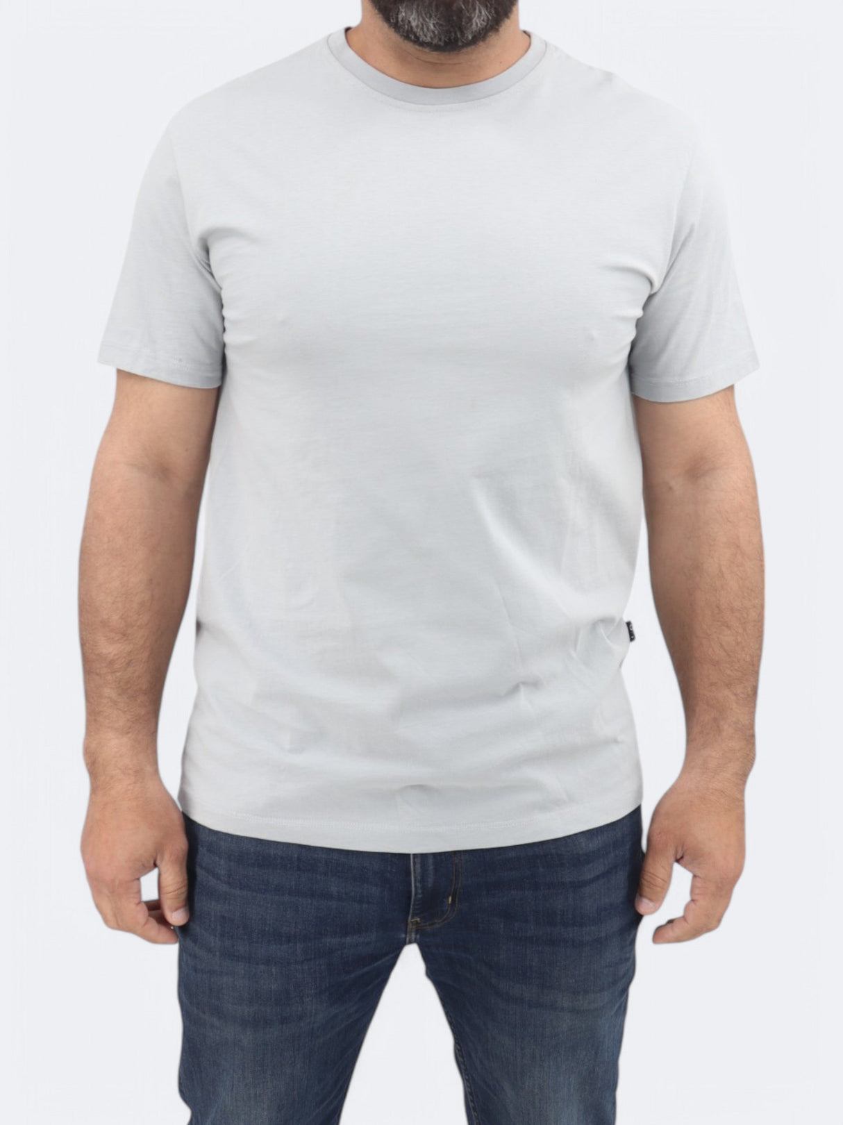 Men's Plain T-Shirt,Grey