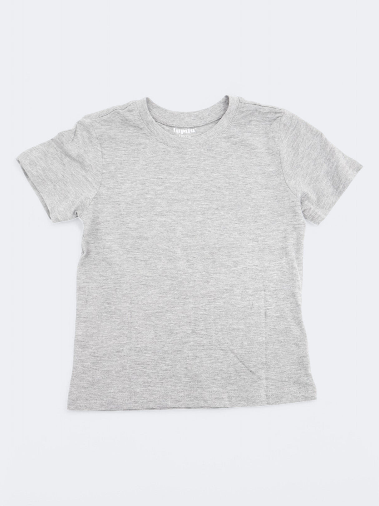 Image for Kid's Girl's Plain Casual Top,Light Grey