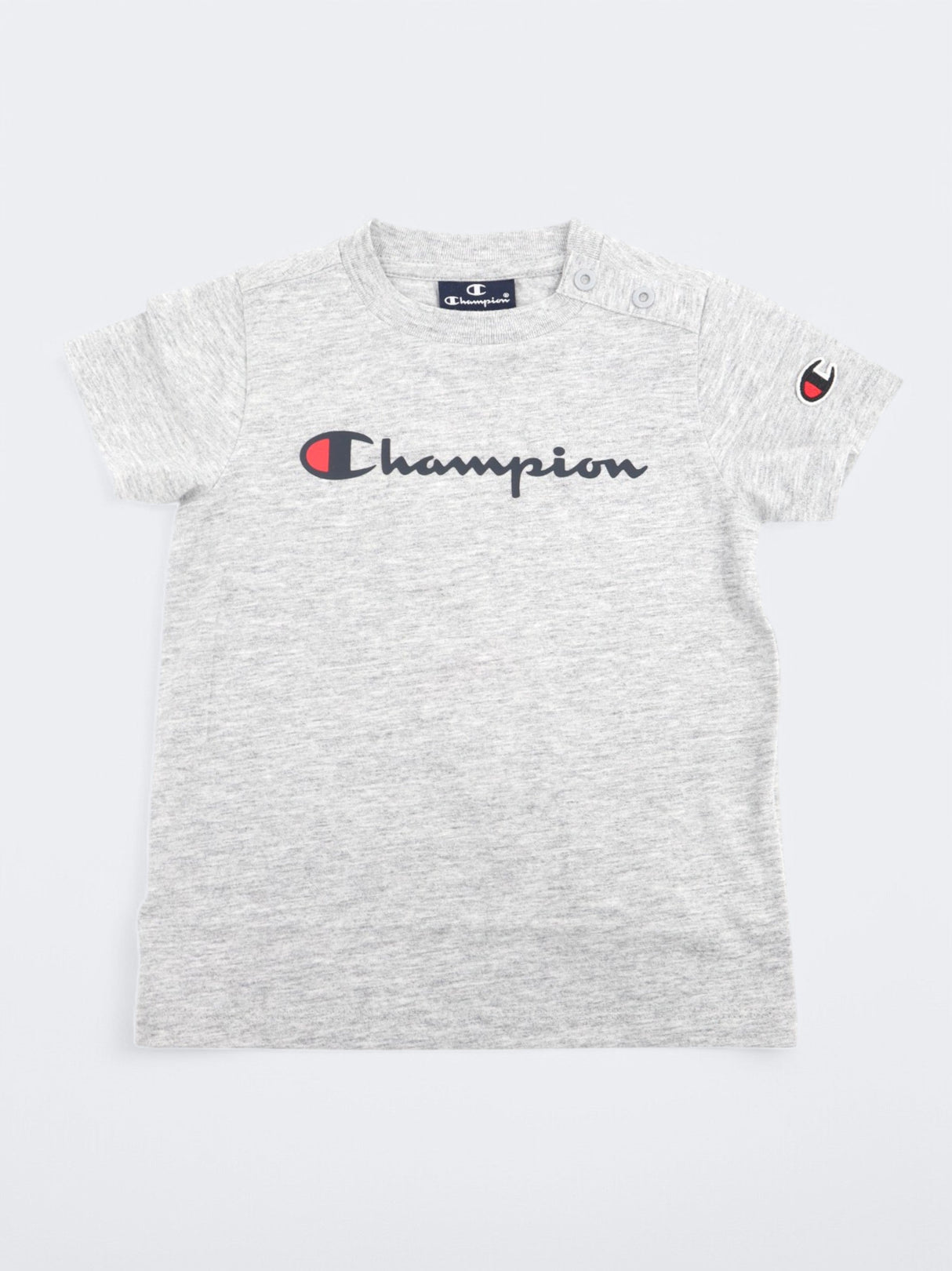 Image for Kid's Girl's Brand Logo Printed T-Shirt,Light-Grey