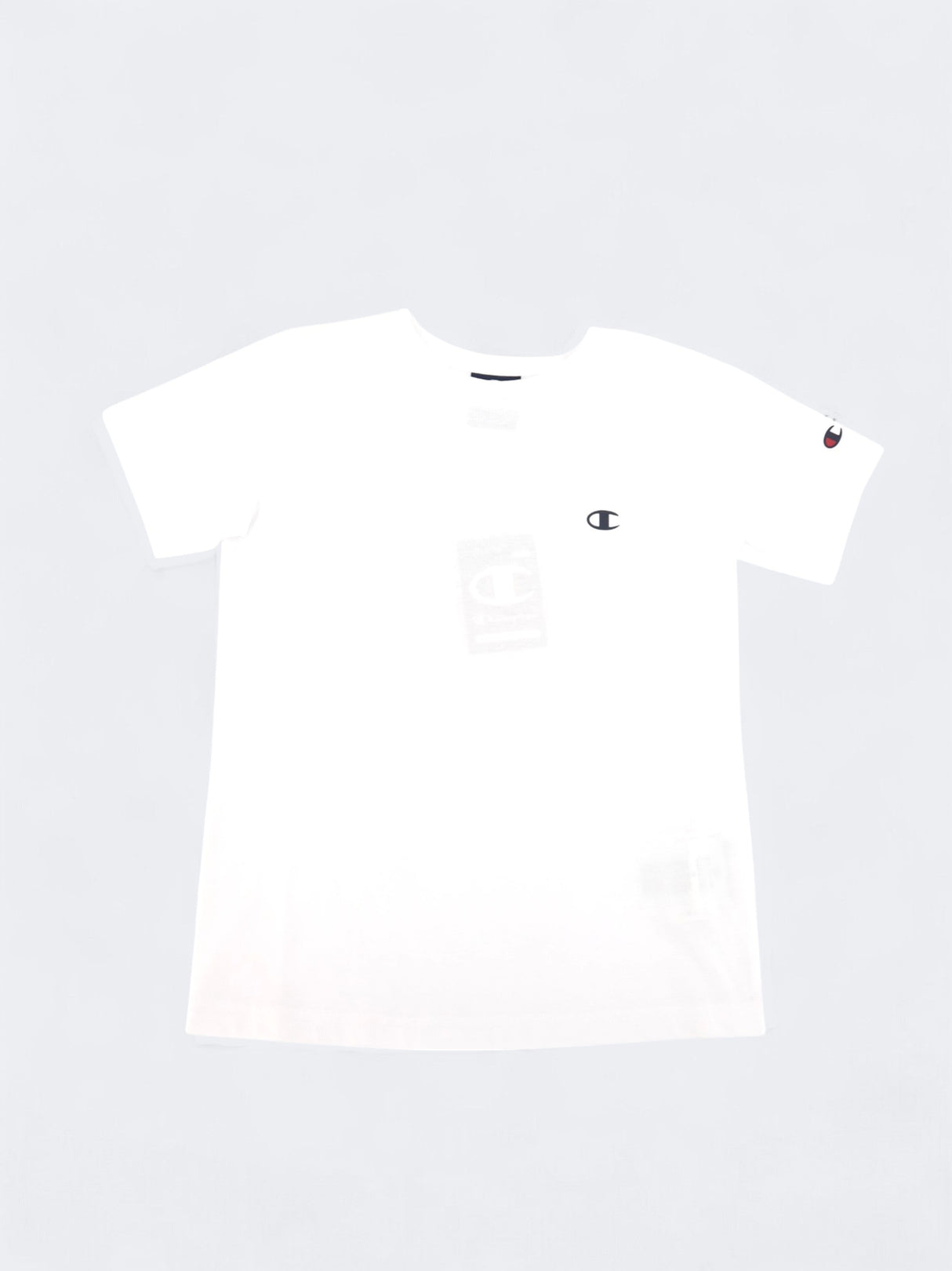 Image for Kid's Girl's Plain T-Shirt,White