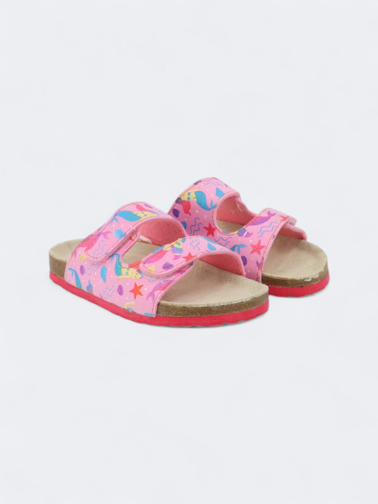 Image for Kid's Girl's Graphic Printed Slippers,Pink