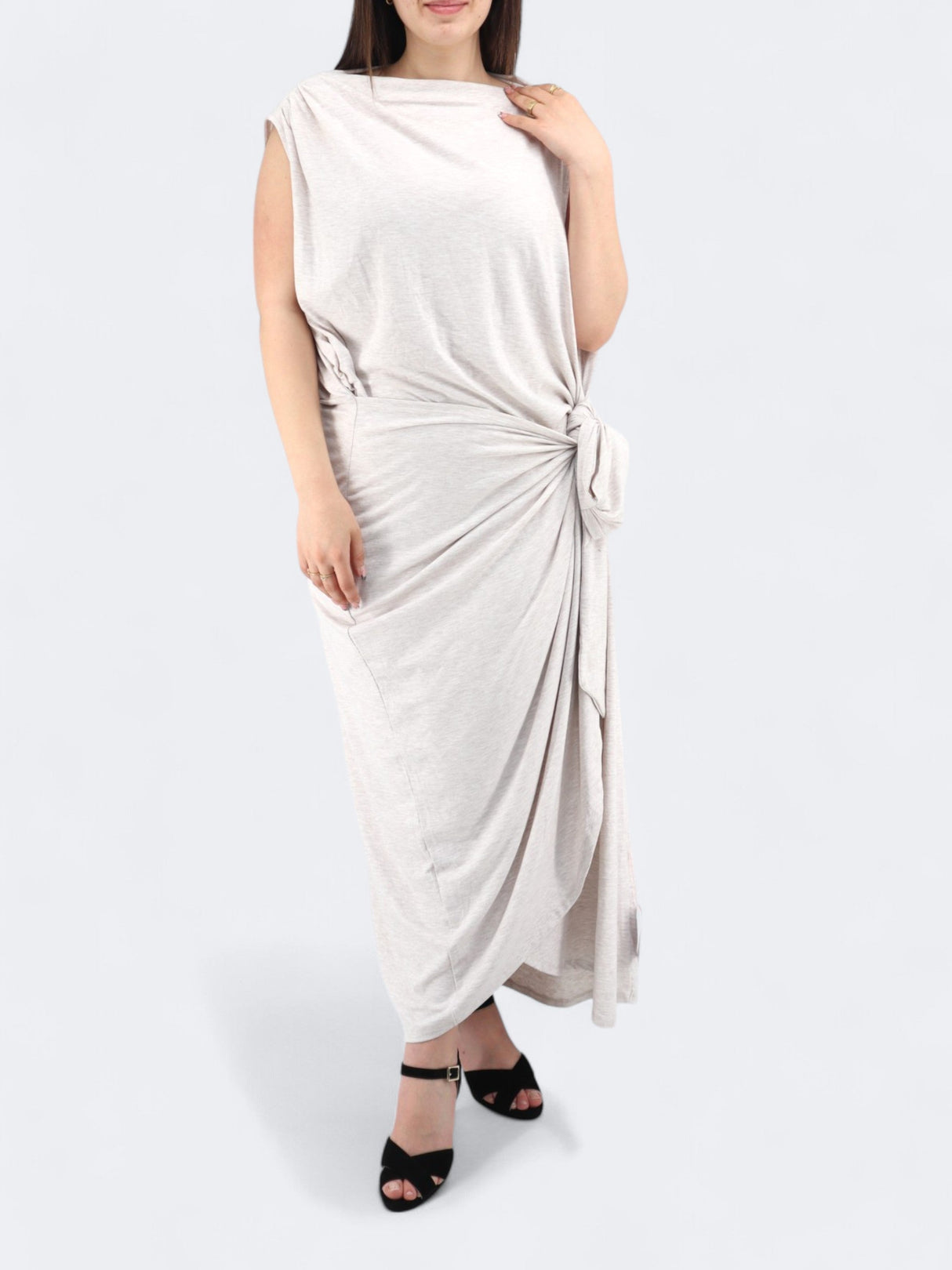 Image for Women's Tent Plain Dress,Light Beige