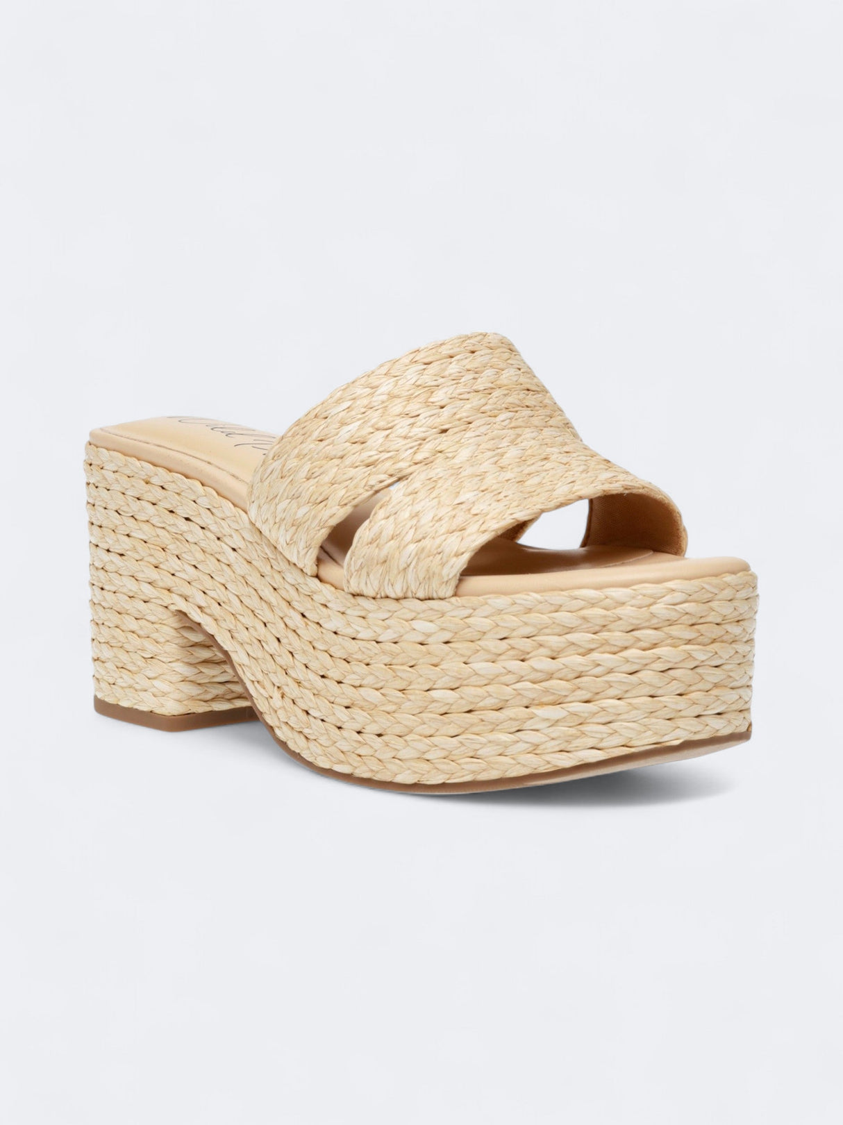 Image for Women's Textured High Heeled Shoes,Beige