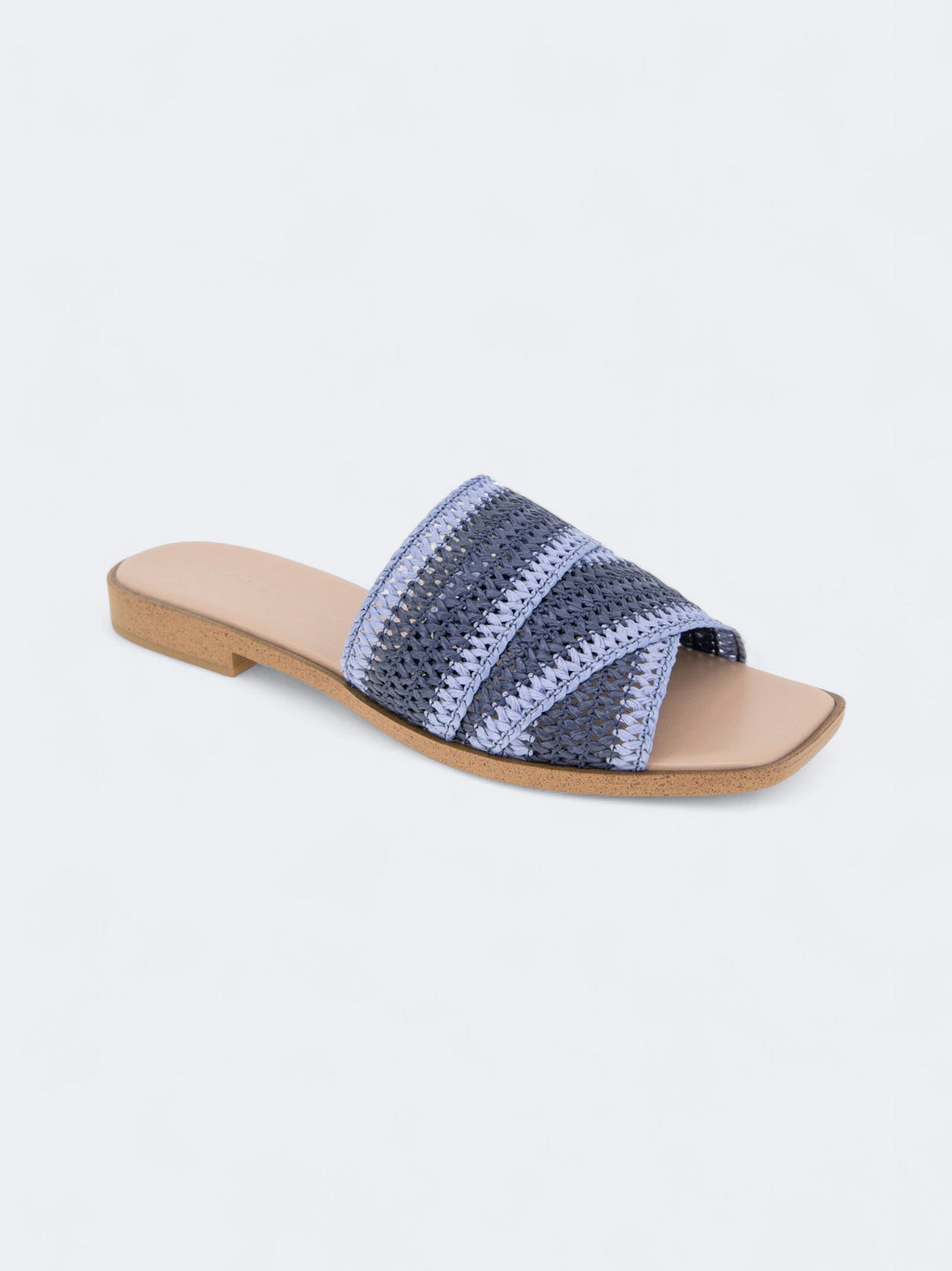 Image for Women's Textured Slippers,Navy/Blue