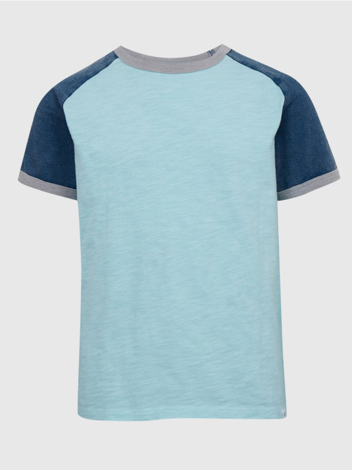 Kid's Boy's Plain T-Shirt,Sky Blue
