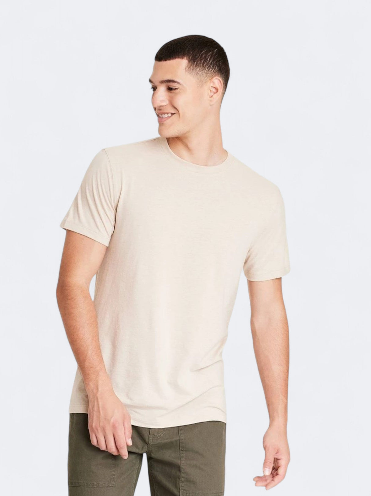 Image for Men's Pain Every Wear Short Sleeve T-Shirt,Beige