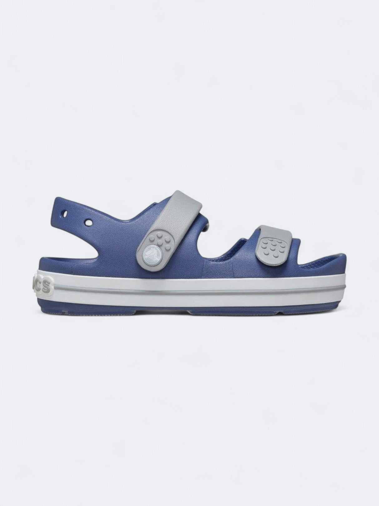 Image for Kid's Boy's Crocband Cruiser Sandals, Blue/Light Grey