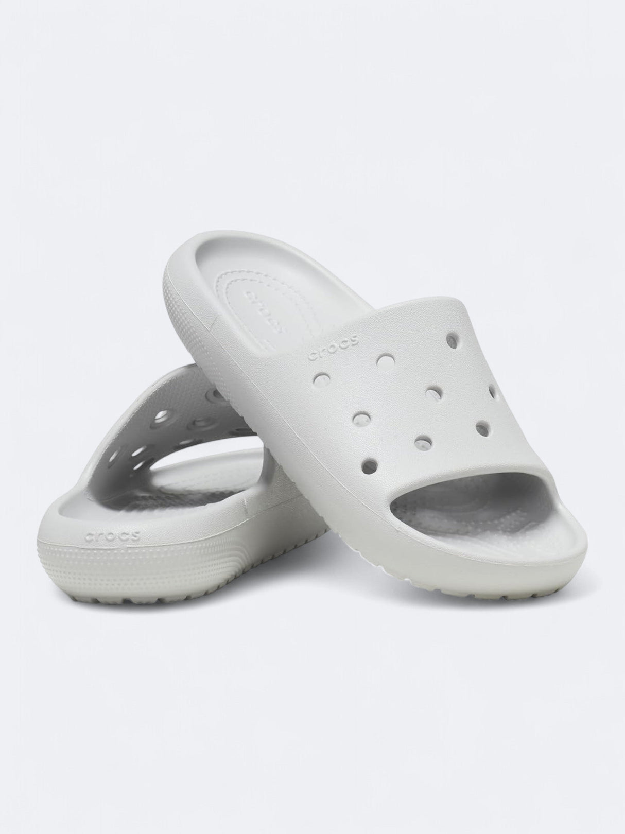 Image for Kid's Boy's Classic Slide V2 Slippers, Light Grey