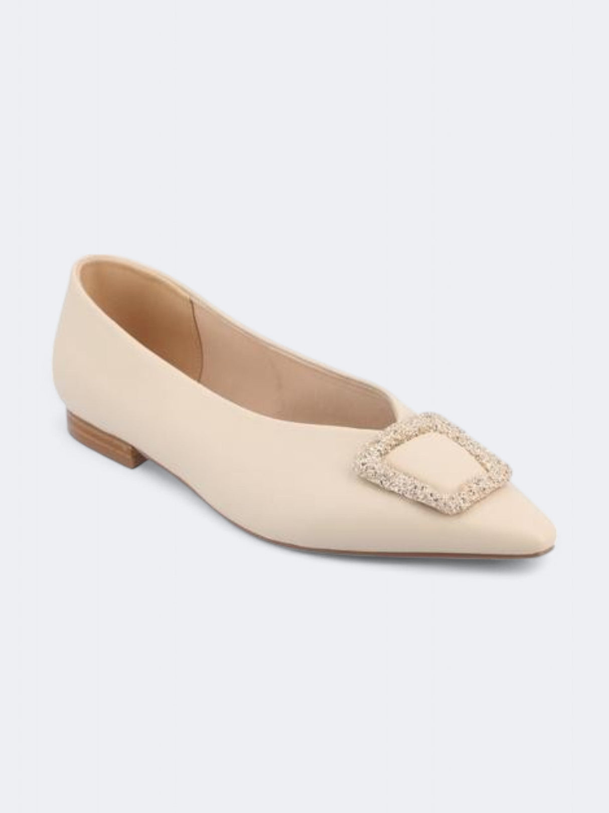 Image for Women's Plain Elowen Tru Comfort Foam Bellerinas,Beige