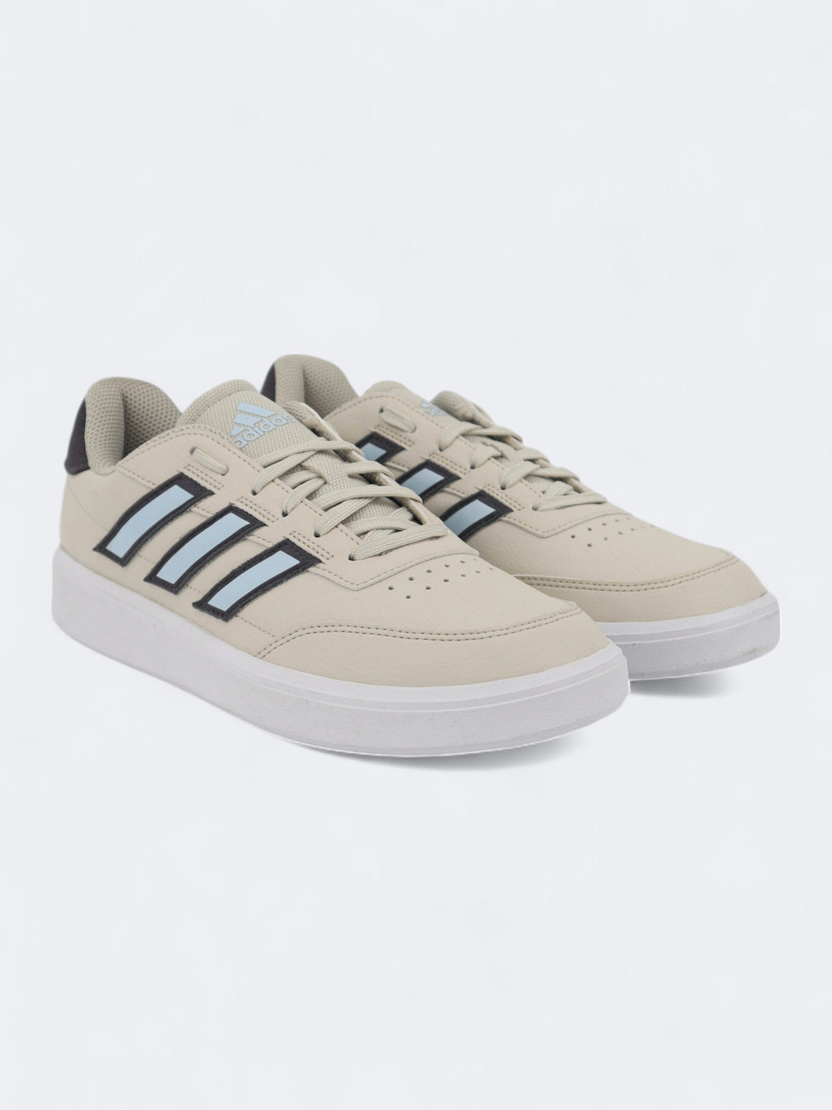 Image for Men's Textured Sneakers,Light Beige