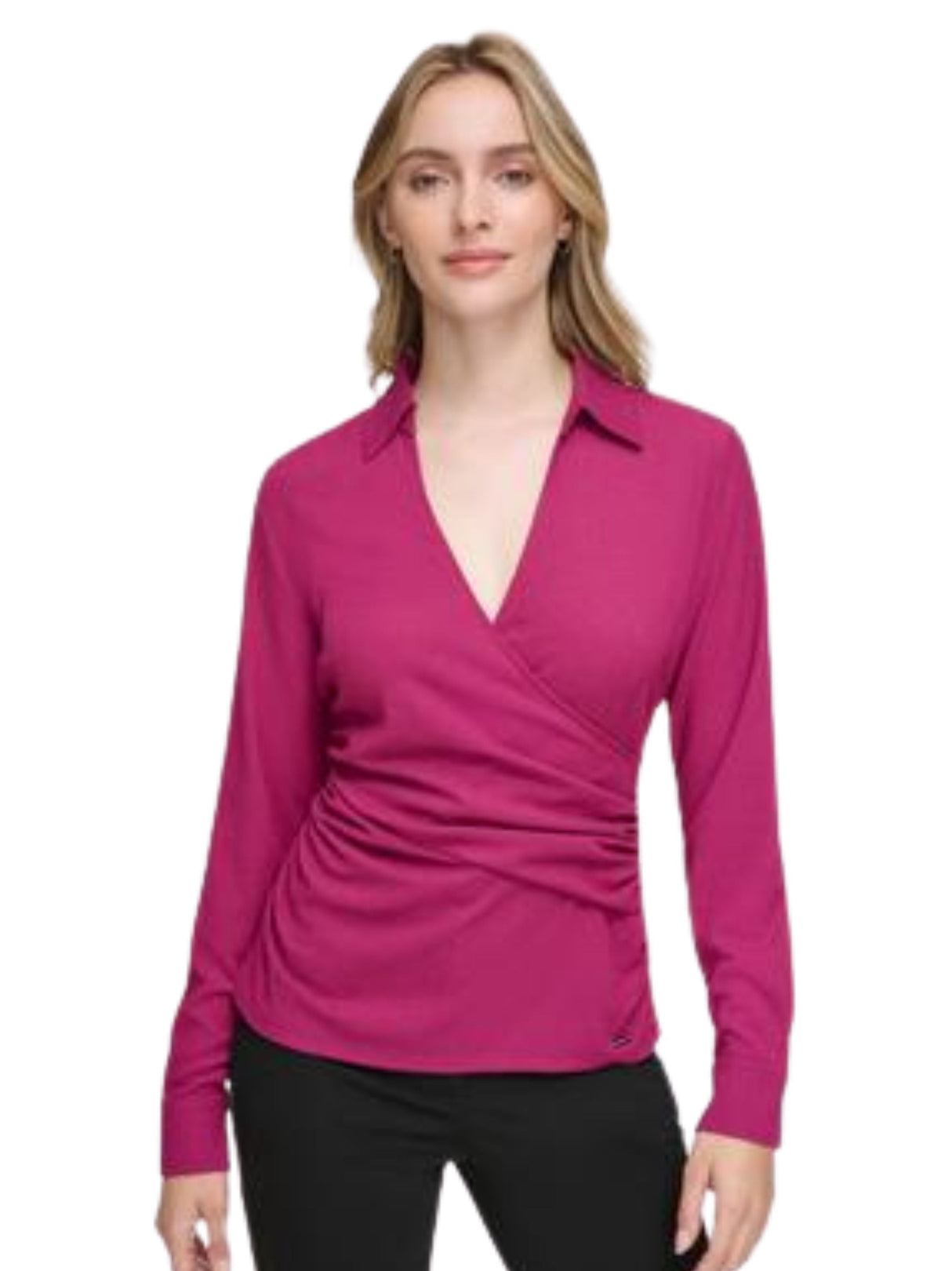 Women's Textured Top,Purple