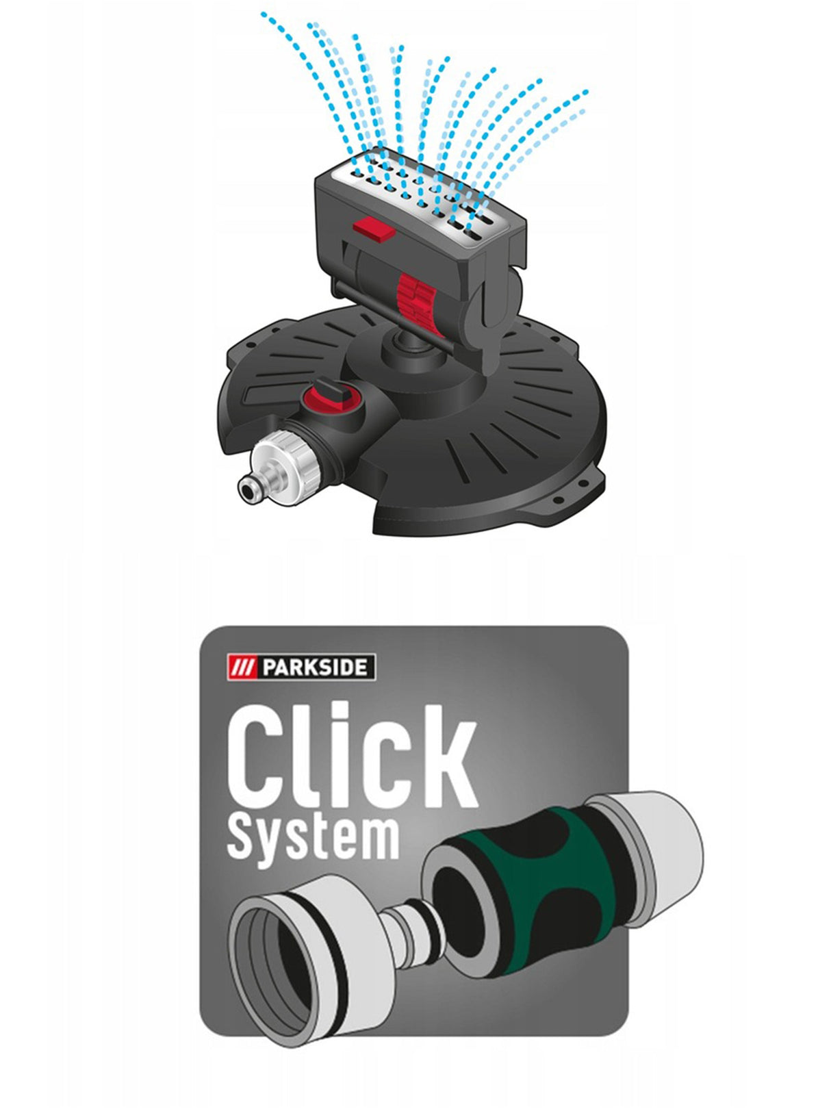 Garden Oscillating Sprinkler