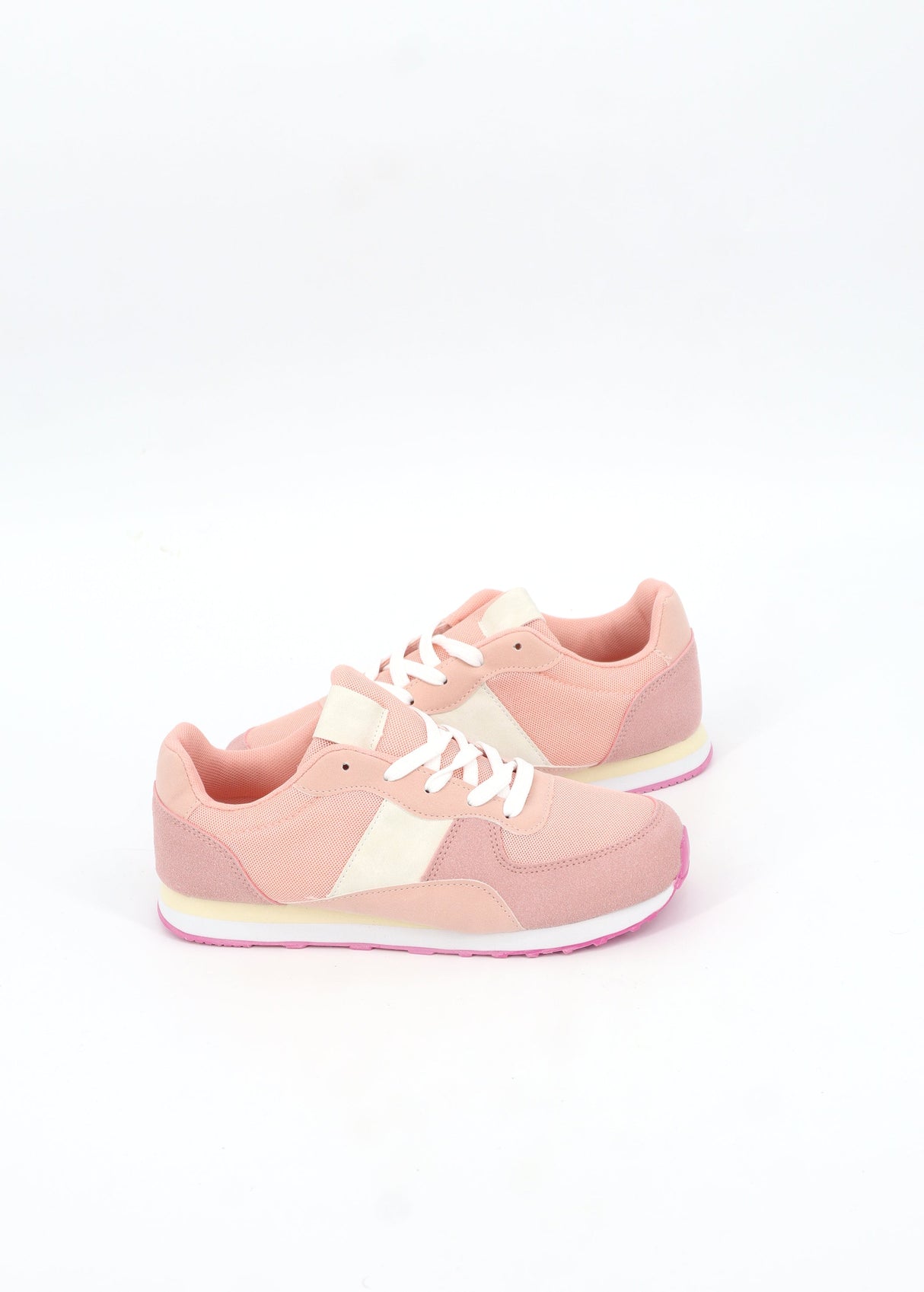 Image for Kids Girl's Textured Sneakers,Light Pink