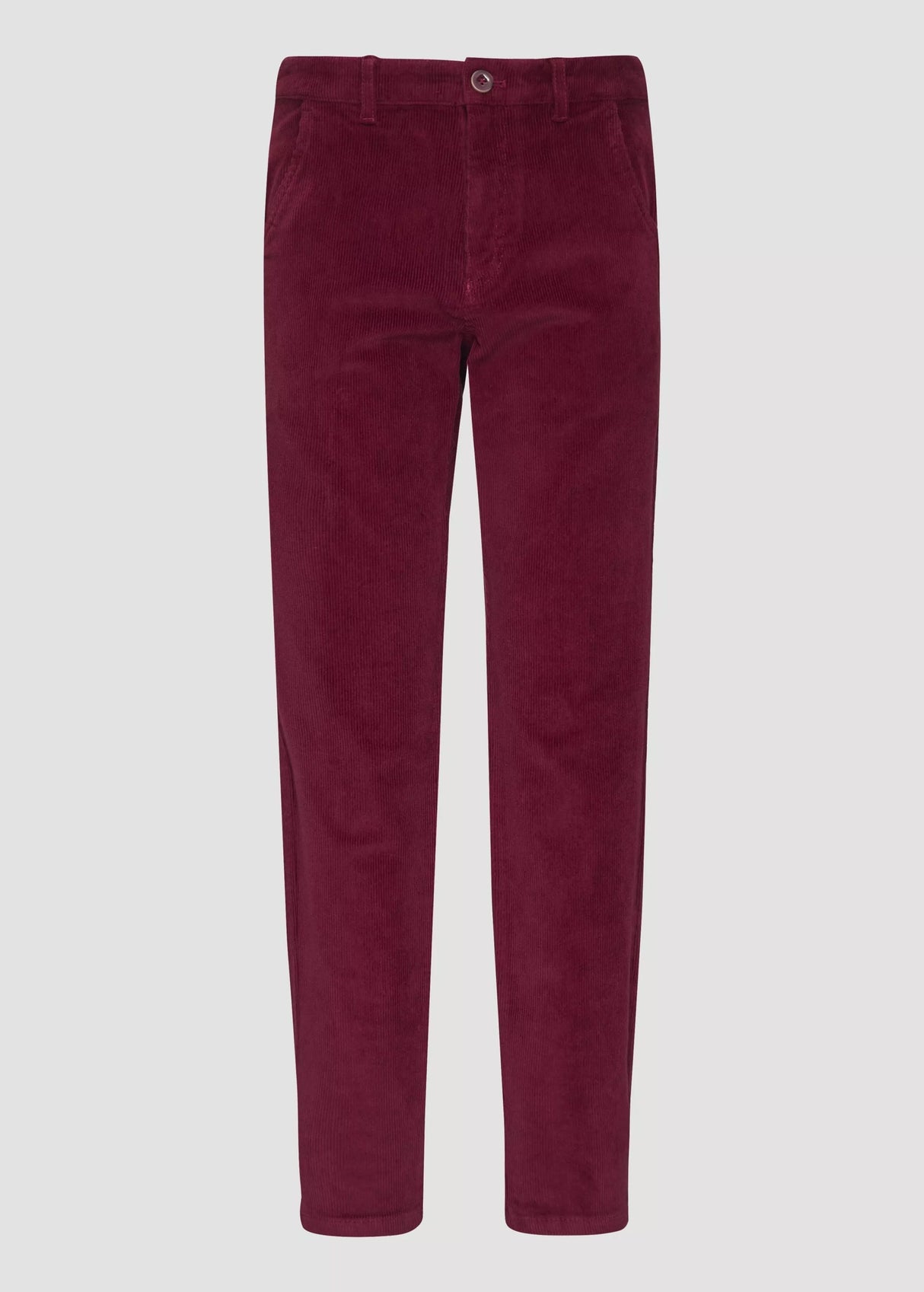 Women's Plain Casual Pant,Burgundy