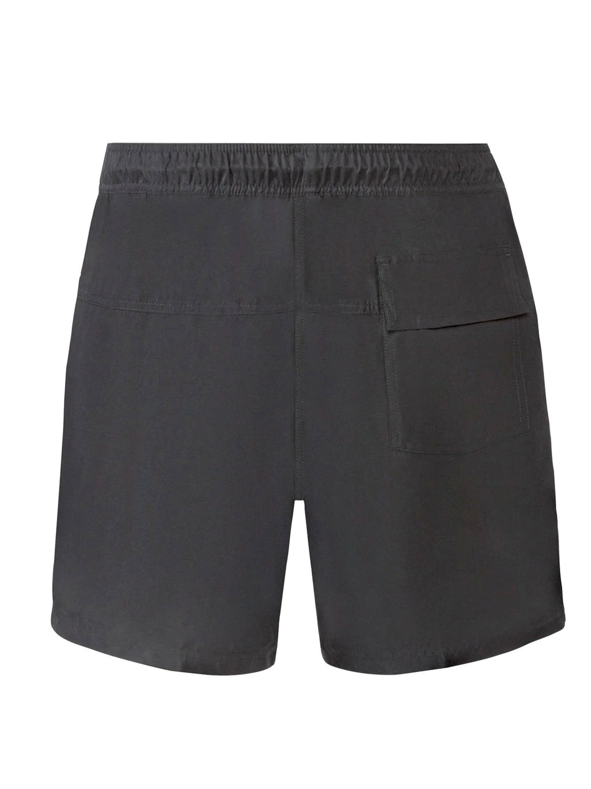 Men's Plain Swim Trunks,Black