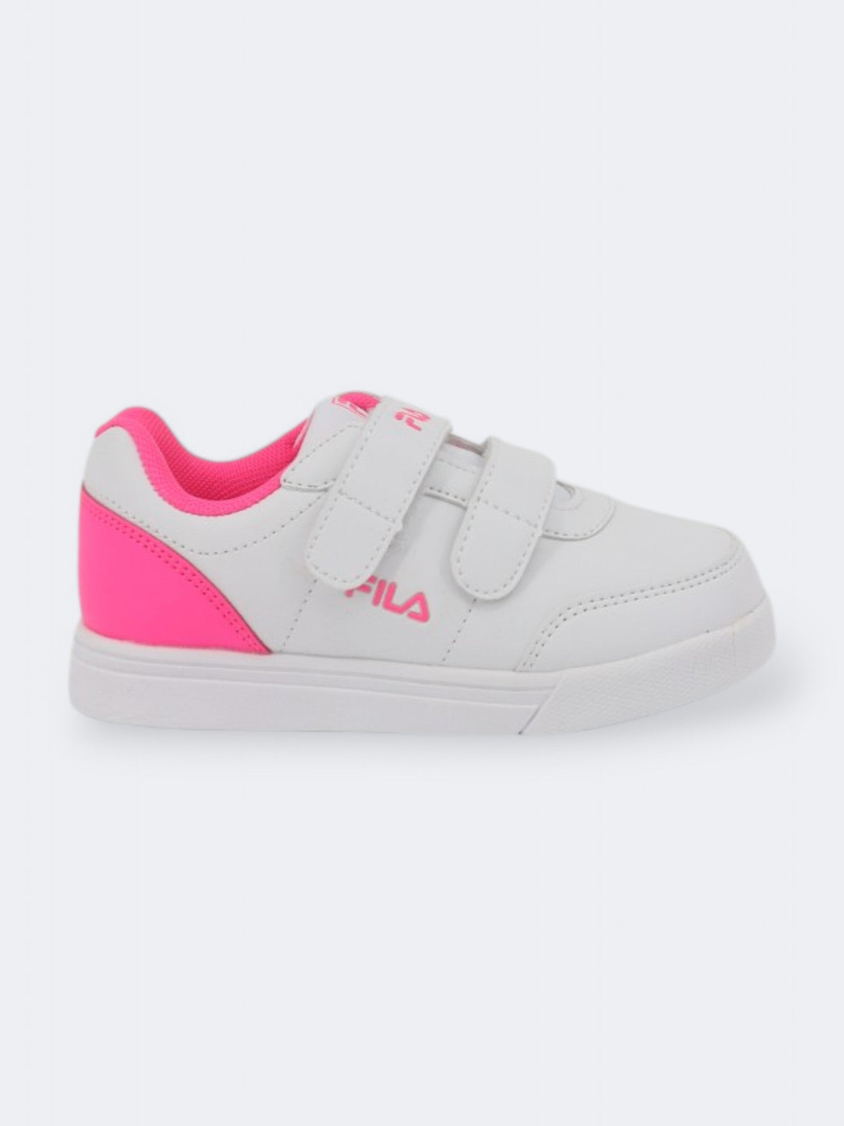 Kids Girl's Colorblocked Sneakers,White/Pink