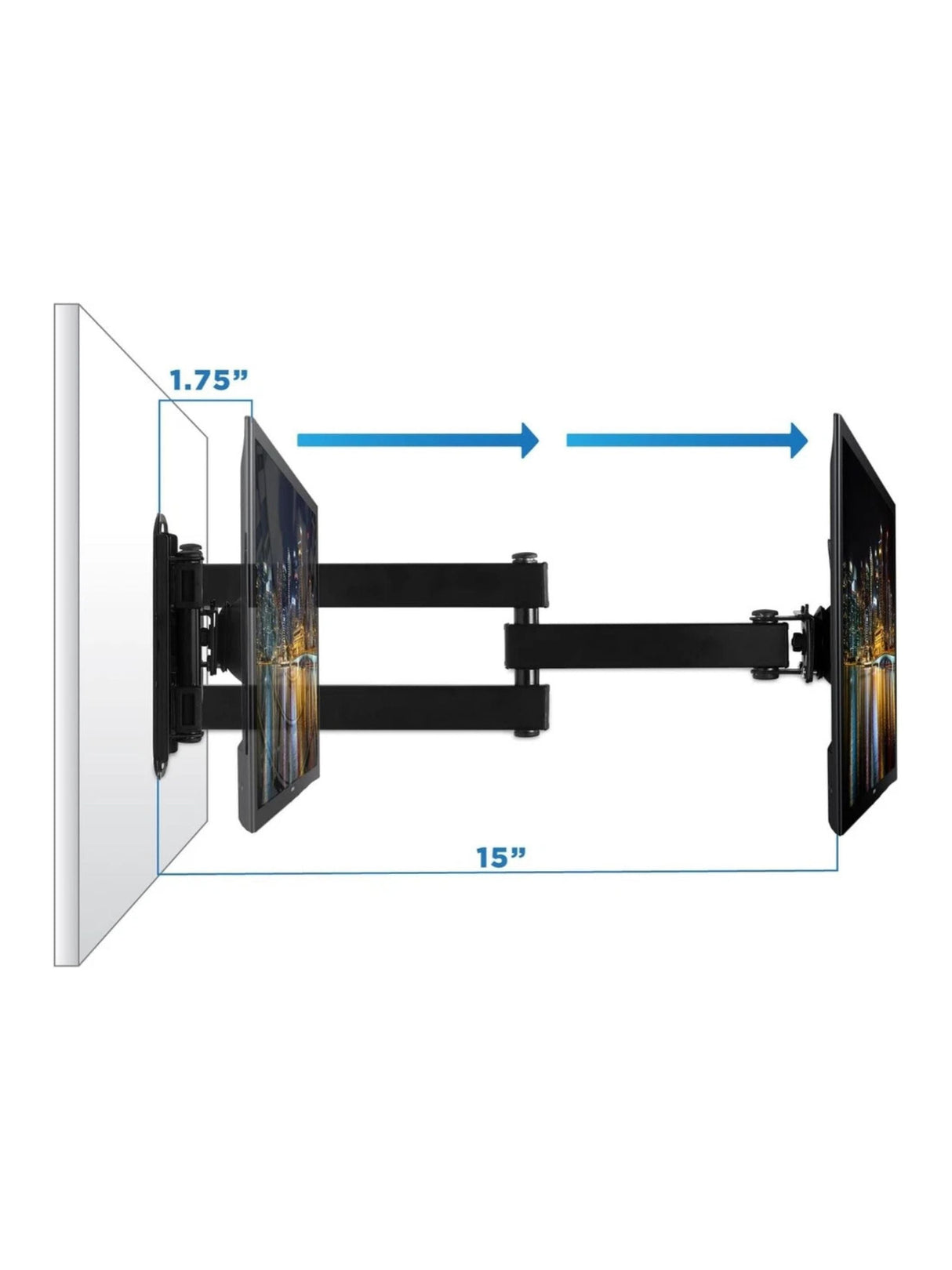 Small Full Motion Tv Wall