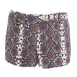 Image for Women's Snake Print Short,Brown