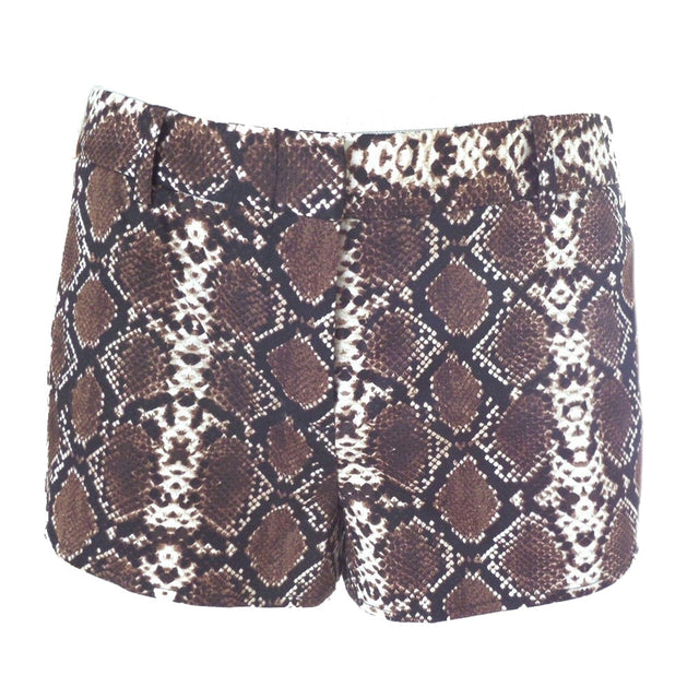 Image for Women's Snake Print Short,Brown