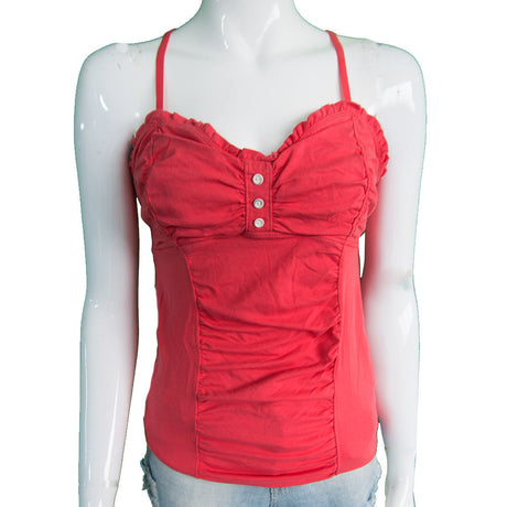 Image for Women's Smocked Casual Top,Pink Punch