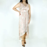 Image for Women's Allover Gold-Foil High-Low Dress,Somo