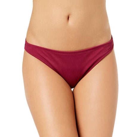 Image for Women's Ribbed Bikini Bottom,Purple