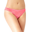 Image for Women's Crushed Velvet Hipster Bikini Bottoms,Pink