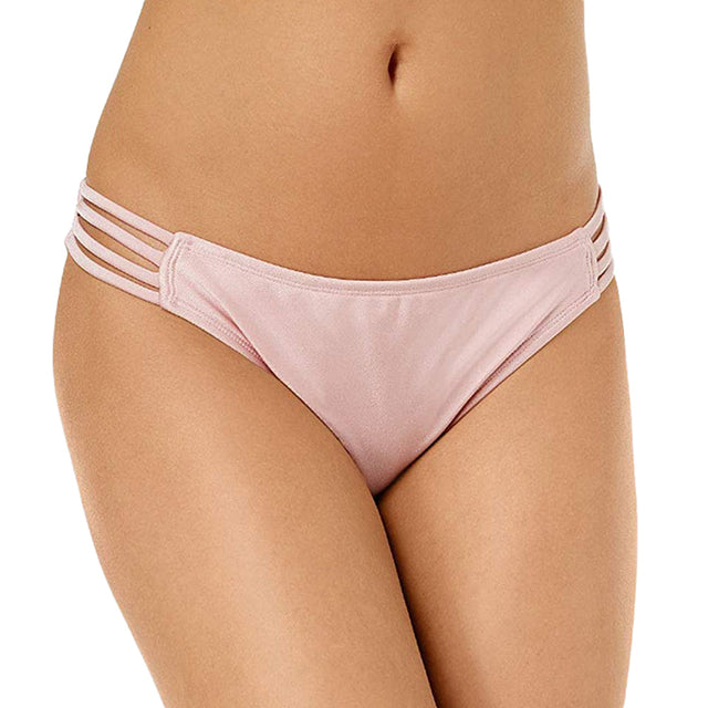 Image for Women's Plain Solid Bikini Bottoms,Light Pink