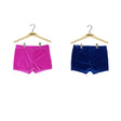 Image for Kids Girl 2 Pack Velour Dance Short,Pink/Blue