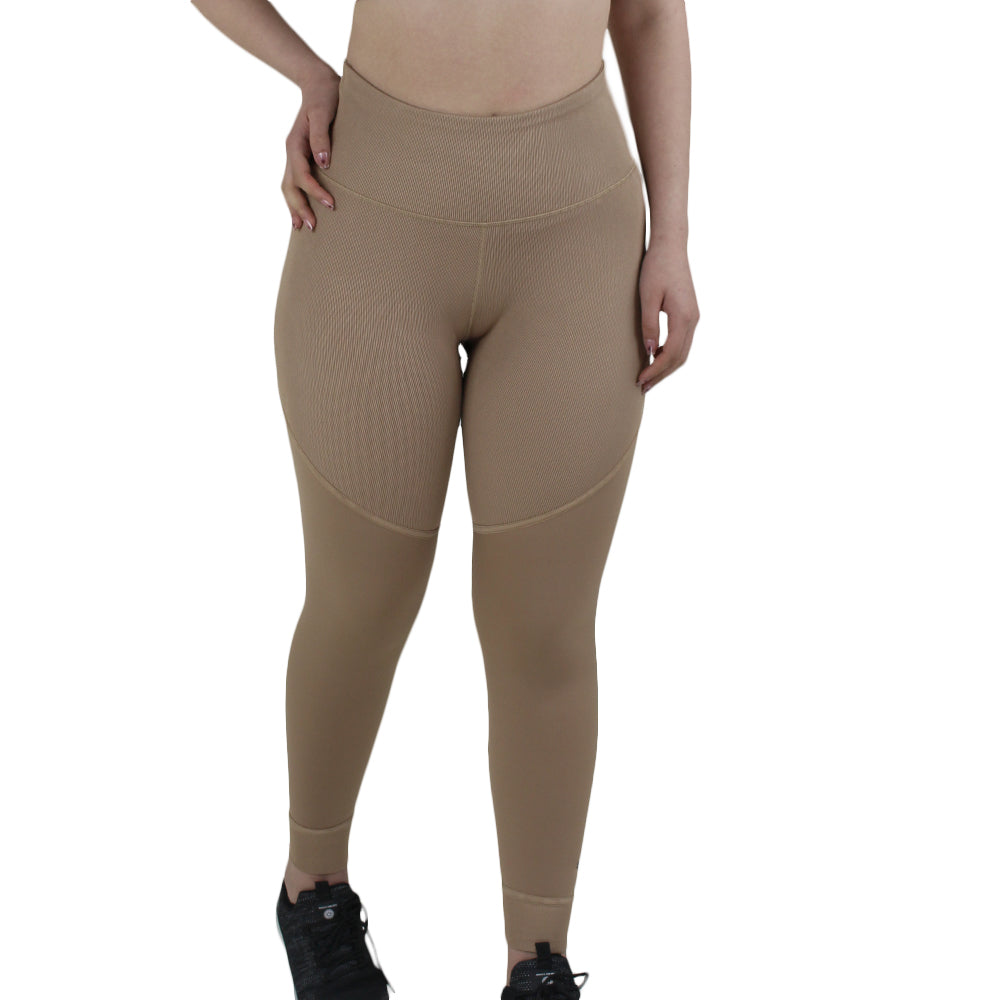 Image for Women's Ribbed High Waist Legging,Beige