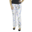 Image for Women's Floral Casual Pant,White