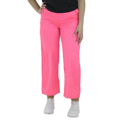 Image for Women's Casual Pant With Belt,Neon Pink