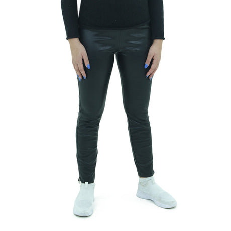 Image for Women's Faux Leather Skinny Legging,Black