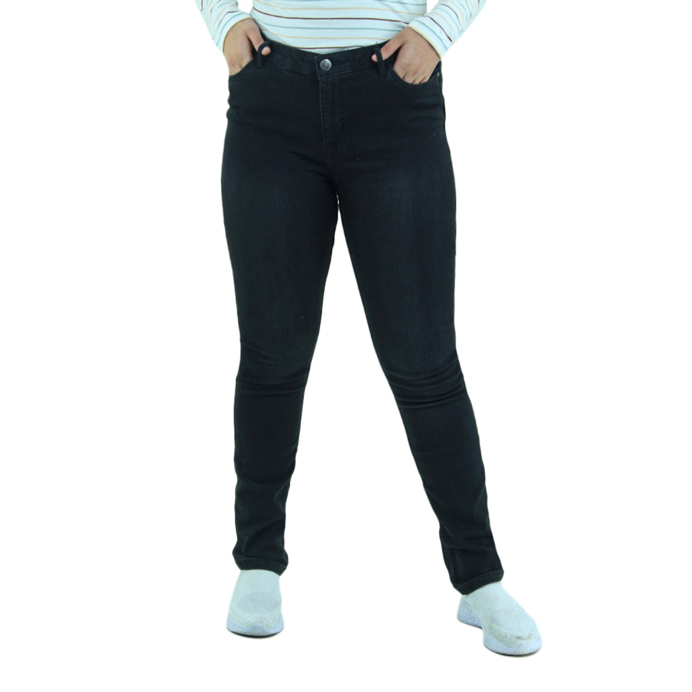 Image for Women's Skinny Fit Jeans,Black