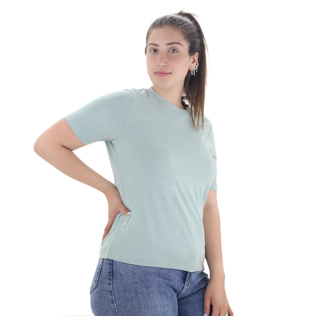 Image for Women's Organic Cotton T-shirt,Light Green