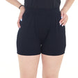 Image for Women's Plain Solid Sleepwear Short,Black