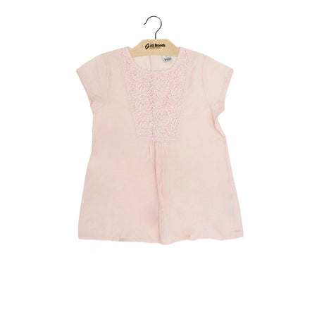 Image for Kid's Girl Embroidered Top,Light Pink