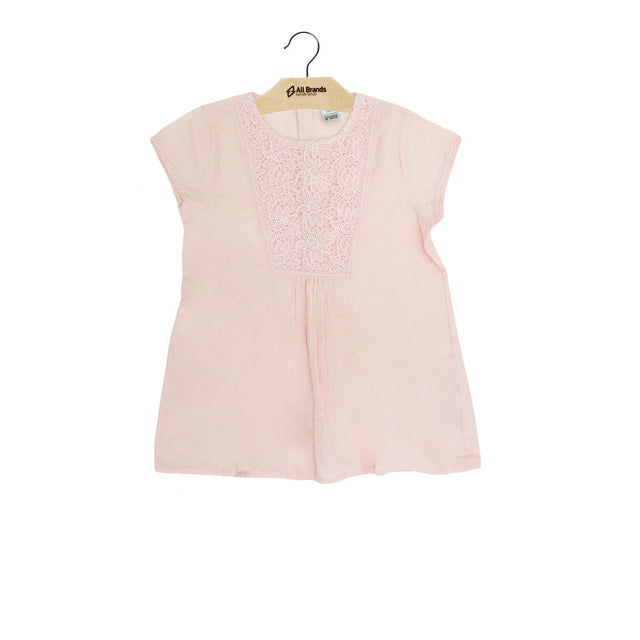Image for Kid's Girl Embroidered Top,Light Pink