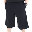 Image for Men's Graphic Back Cotton Short,Black
