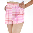 Image for Women's Plaid Sport Short,Pink