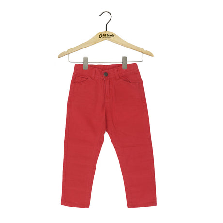 Image for Kid's Girl Denim Pant,Red